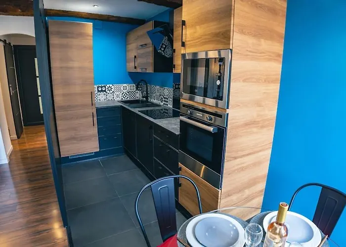 Climatise Avec Garage Au Coeur Du Centre Ancien Appartement